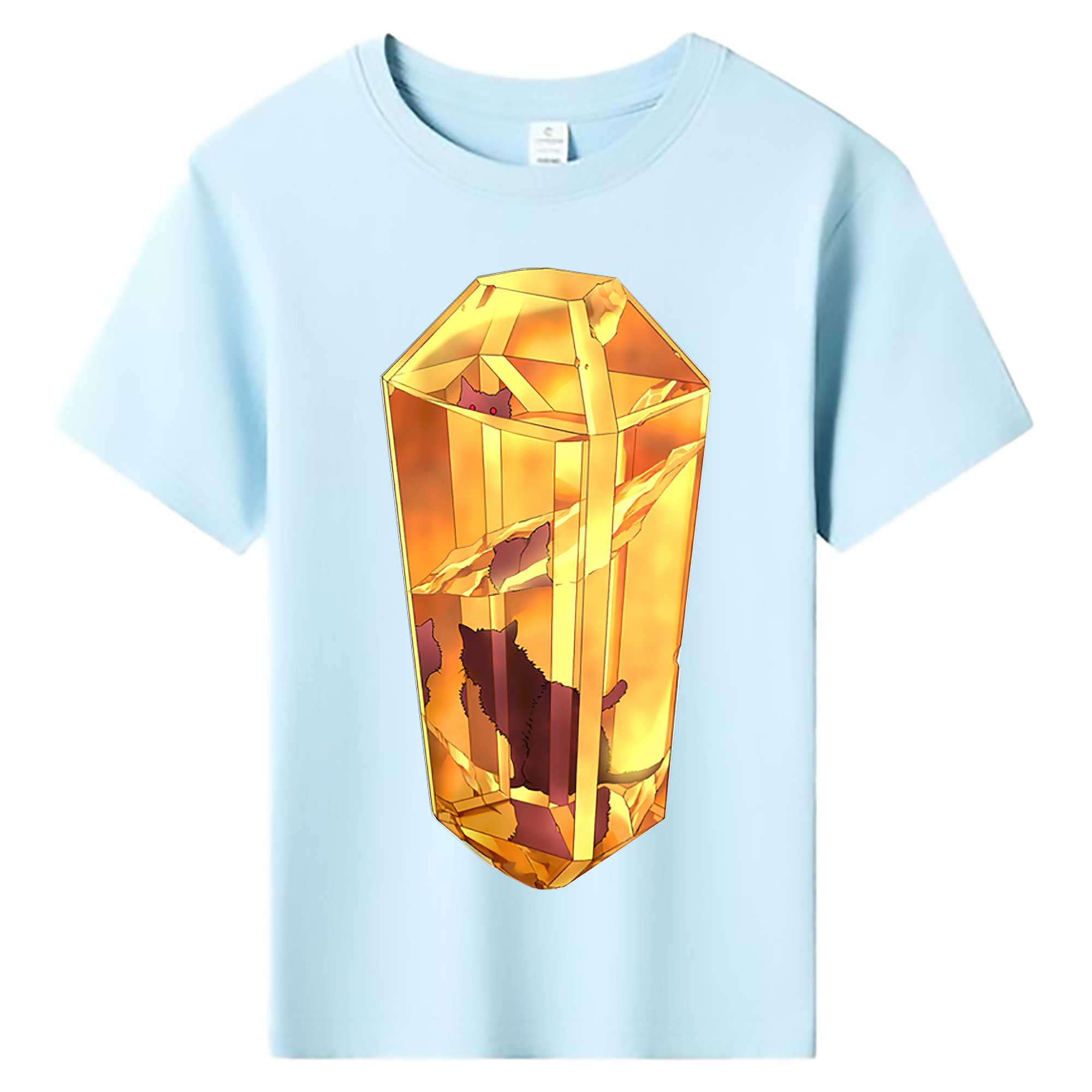 （画像用） 遊☆戯☆王 Yu-Gi-Oh! 綿100％キッズTシャツ（フロントプリント）